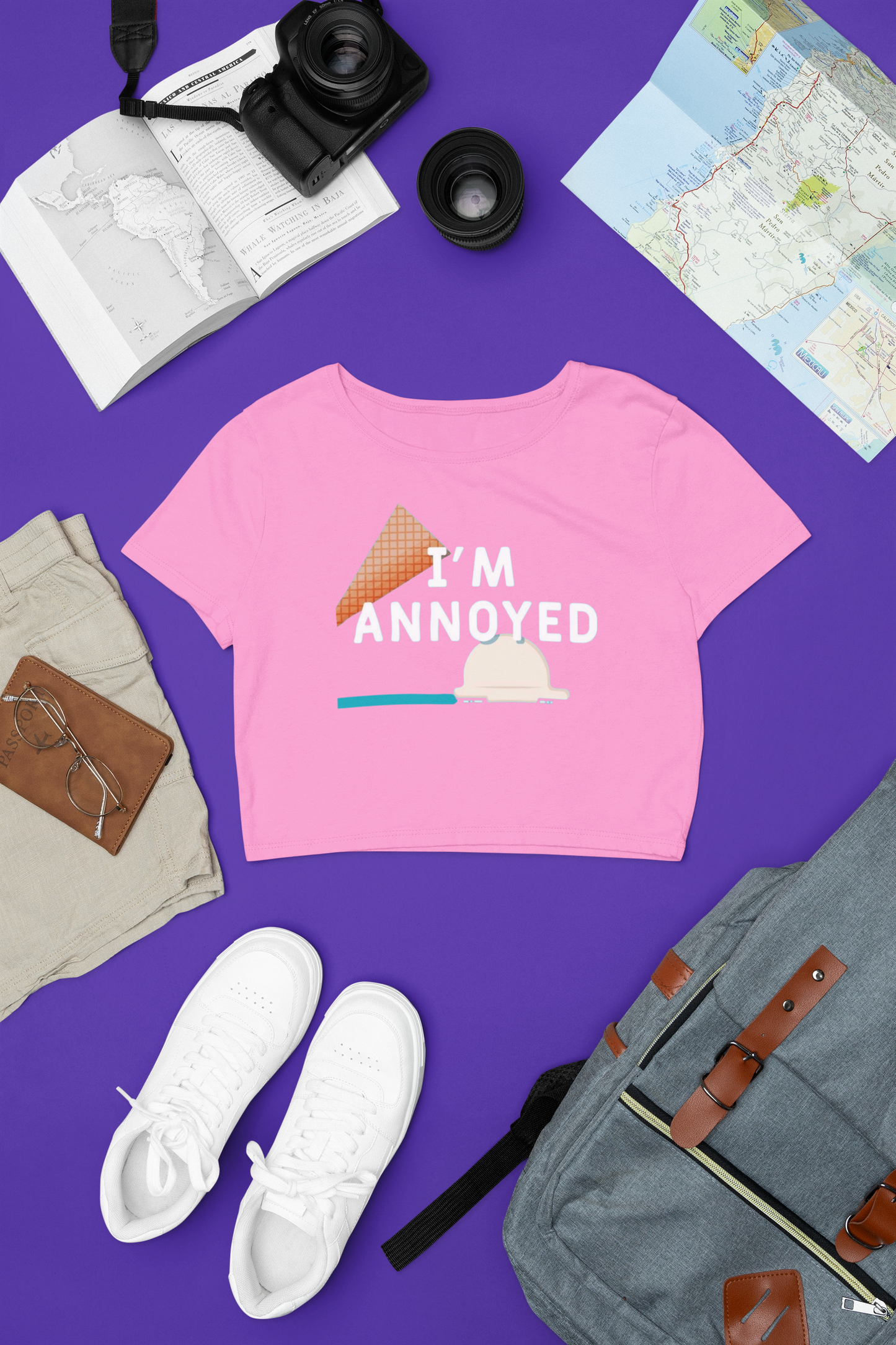 I'm Annoyed Crop Top