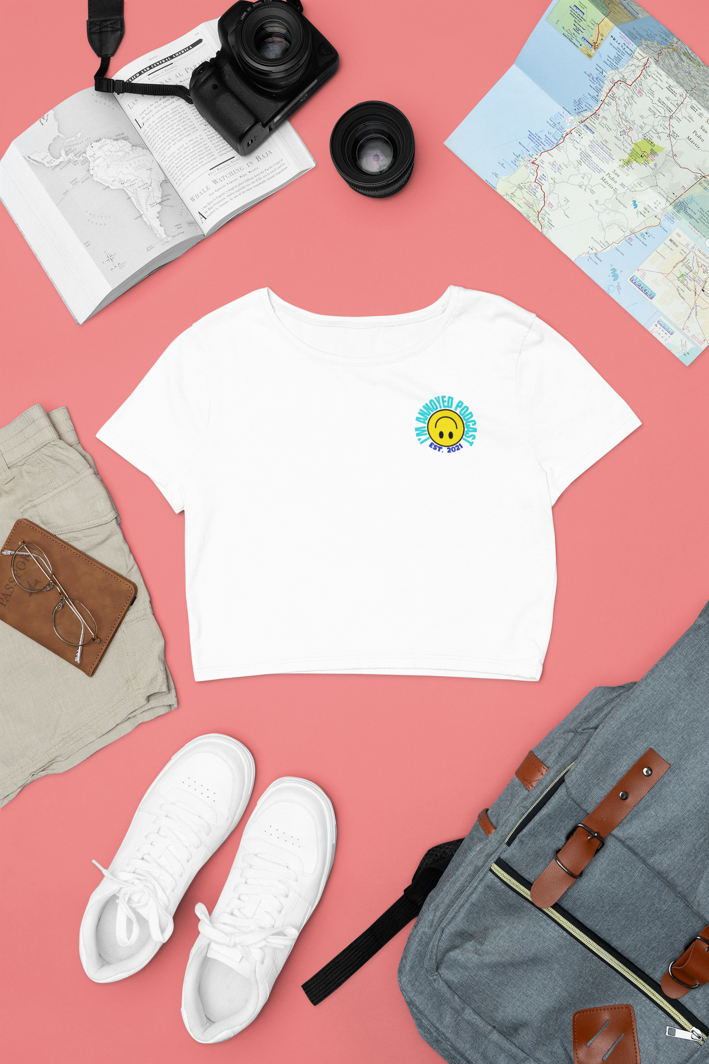 EST 2021 Chest Crop Top