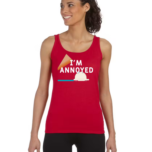 I'm Annoyed Women's Fitted Tank